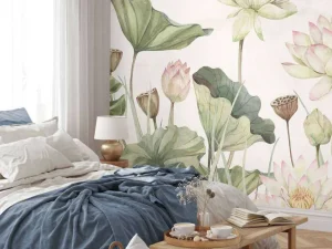 Online Fotobehang - Sir Edwards - Lovely Water Lillies Bloemen