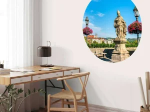 Outlet Frederik van Utrecht standbeeld fotobehang Architectuur