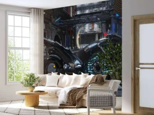 New Futuristische motor design fotobehang Tienerkamer | Transport