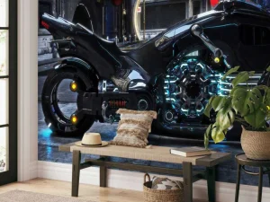 New Futuristische motor design fotobehang Tienerkamer | Transport