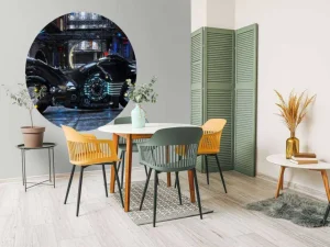 New Futuristische motor design fotobehang Tienerkamer | Transport