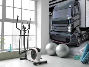 Online Futuristische vrachtwagen fotobehang Tienerkamer | Transport