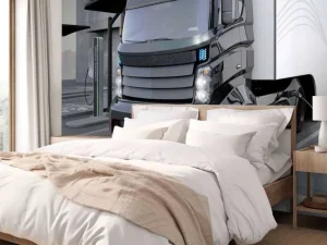 Online Futuristische vrachtwagen fotobehang Tienerkamer | Transport