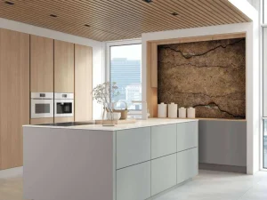 Sale Gebroken bruin cement fotobehang Oppervlakten