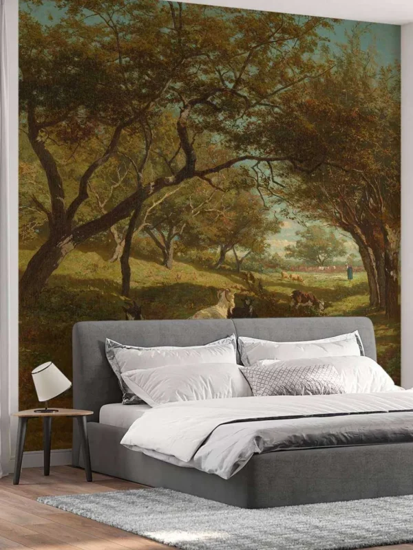 Online Geitenhoedster fotobehang Kunst & Design