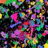 Clearance Gekleurde splash graffiti fotobehang Tienerkamer | Kunst & Design