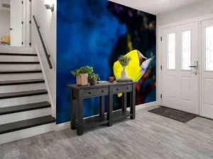 Hot Gele pincetvis fotobehang Dieren