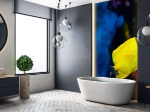 Hot Gele pincetvis fotobehang Dieren