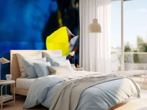 Hot Gele pincetvis fotobehang Dieren