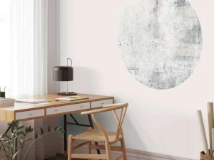 Best Gestucte witte muur fotobehang Gang | Oppervlakten