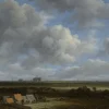 Fashion Gezicht op Haarlem uit het noordwesten fotobehang Kunst & Design