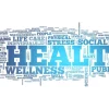 Hot Gezondheid woorden design fotobehang Sport