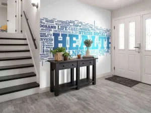 Hot Gezondheid woorden design fotobehang Sport