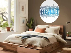 Hot Gezondheid woorden design fotobehang Sport