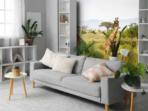 Sale Giraffen in Tanzania fotobehang Dieren