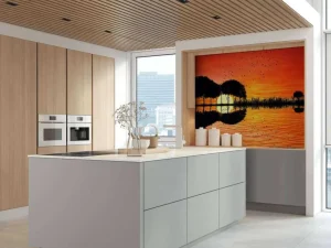 Sale Gitaar in de natuur fotobehang Tienerkamer