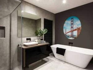 Best Golden Gate Bridge op een heldere dag fotobehang Architectuur