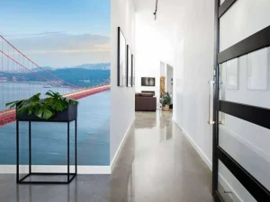 Fashion Golden Gate Bridge verlicht fotobehang Architectuur