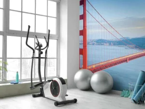 Fashion Golden Gate Bridge verlicht fotobehang Architectuur