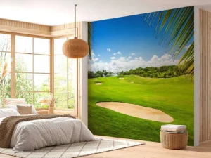 New Golf landschap fotobehang Kinderkamer | Sport