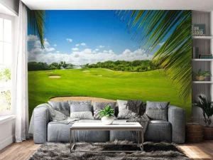 New Golf landschap fotobehang Kinderkamer | Sport