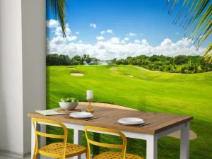New Golf landschap fotobehang Kinderkamer | Sport