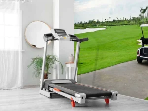 Clearance Golfbaan met een golfwagen fotobehang Sport