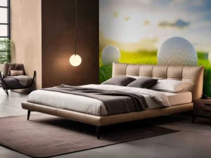 New Golfballen met houder op kunstgras fotobehang Kinderkamer | Sport