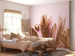 Fashion Goud fruit en bladeren fotobehang Tienerkamer | Keuken