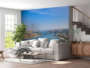 Hot Gouden Hoorn in Istanbul fotobehang Steden | Architectuur