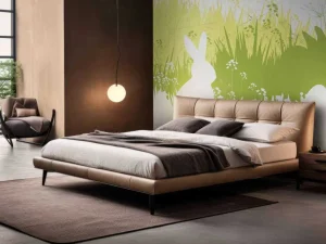Sale Gras met konijnen fotobehang Kinderkamer | Dieren
