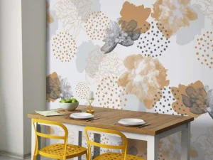 Clearance Grijs bloemen patroon Bloemen