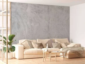 Sale Grijze muur met structuur fotobehang Oppervlakten