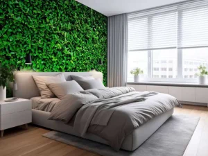 Discount Groene Bladeren Textuur fotobehang Bloemen