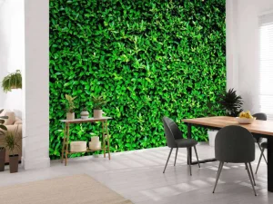Discount Groene Bladeren Textuur fotobehang Bloemen