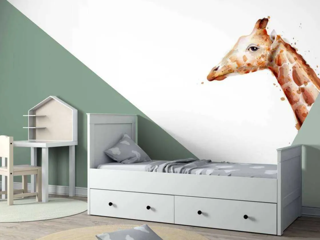 groene_driehoeken_met_gir_5.webp Discount Groene driehoeken met giraffe Kinderkamer | Dieren