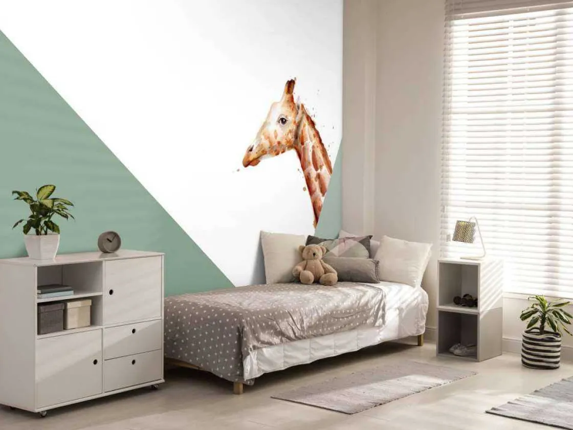 groene_driehoeken_met_gir_6.webp Discount Groene driehoeken met giraffe Kinderkamer | Dieren