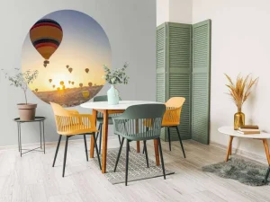 Outlet Groep luchtballonnen in Turkije fotobehang Transport