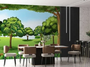 Discount Groot bos fotobehang Kinderkamer