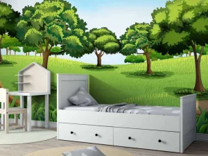Discount Groot bos fotobehang Kinderkamer