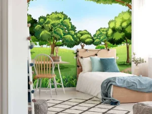Discount Groot bos fotobehang Kinderkamer