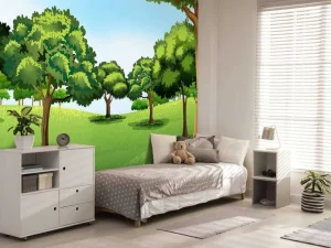 Discount Groot bos fotobehang Kinderkamer