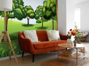 Discount Groot bos fotobehang Kinderkamer