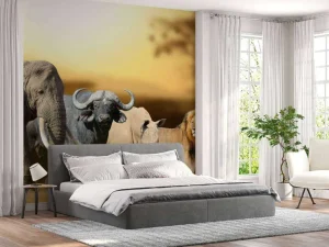 Best Grote Afrikaanse dieren fotobehang Dieren