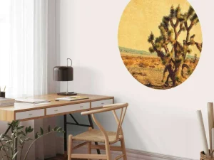 Best Grote cactus in een woestijnlandschap fotobehang Bloemen