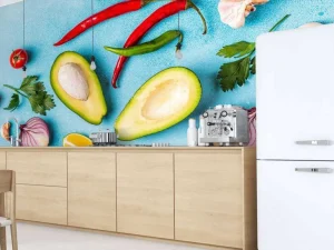 Clearance Guacamole ingrediënten fotobehang Keuken