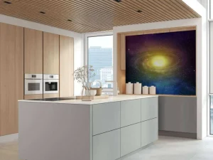 Outlet Heelal gevuld met sterren fotobehang Tienerkamer | Kinderkamer