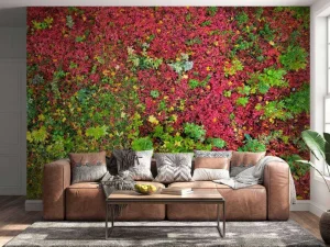 Outlet Herfst Bladeren fotobehang Bloemen