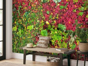 Outlet Herfst Bladeren fotobehang Bloemen