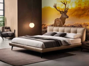 Sale Hert met Zonsondergang fotobehang Dieren